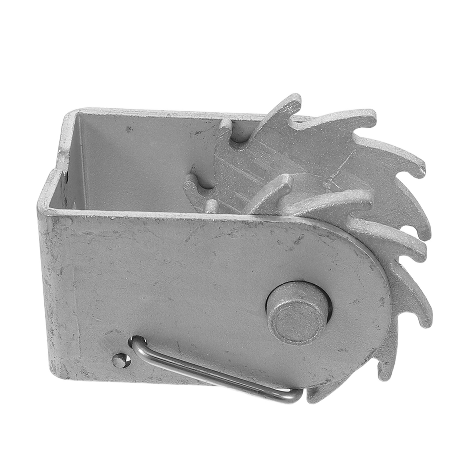 Gardening Tools Heavy Duty - 温室用ブドウ棚やフェンスに使用する、頑丈なワイヤーラチェット式テンショナー。スチール製ケーブルを締め付けるための工具。サイズ：2.76x2.13x0.39インチ。農園や庭で使用。