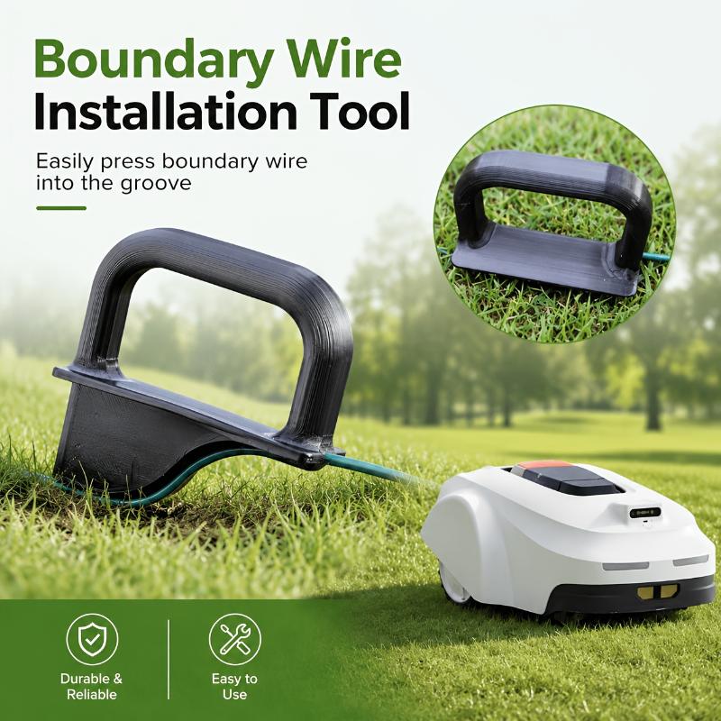 Gardening Tools And Uses - リサイクル可能な境界ワイヤー敷設ツールペグステーク、紫外線防止、自動芝刈り機用、庭設置用