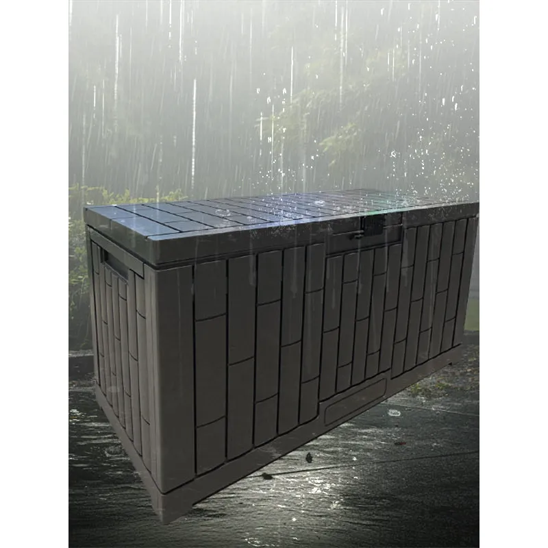 Gardening Tools Of - 屋外収納キャビネット耐候性ガーデンツールロッカー日よけ付き中庭バルコニー雑貨オーガナイザーボックス（パティオ用）