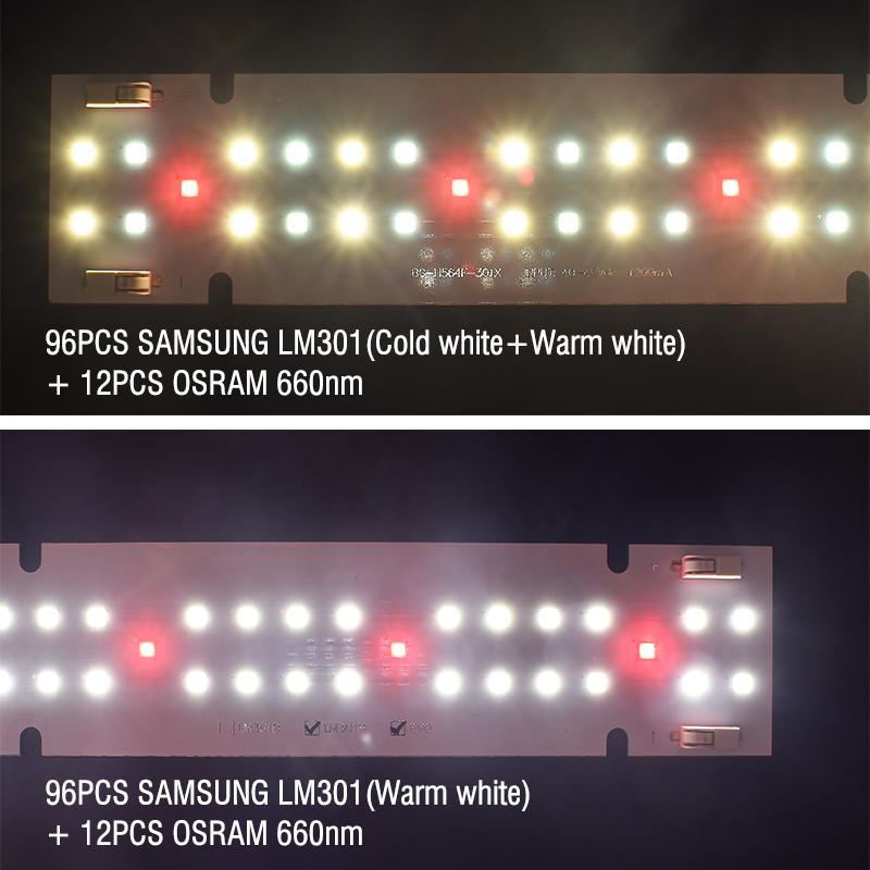Led Grow Light - 高品質IP55等級COB LED育成ライト、フルスペクトル1400W、5x7フィートの照射範囲、CRI 95、室内植物用