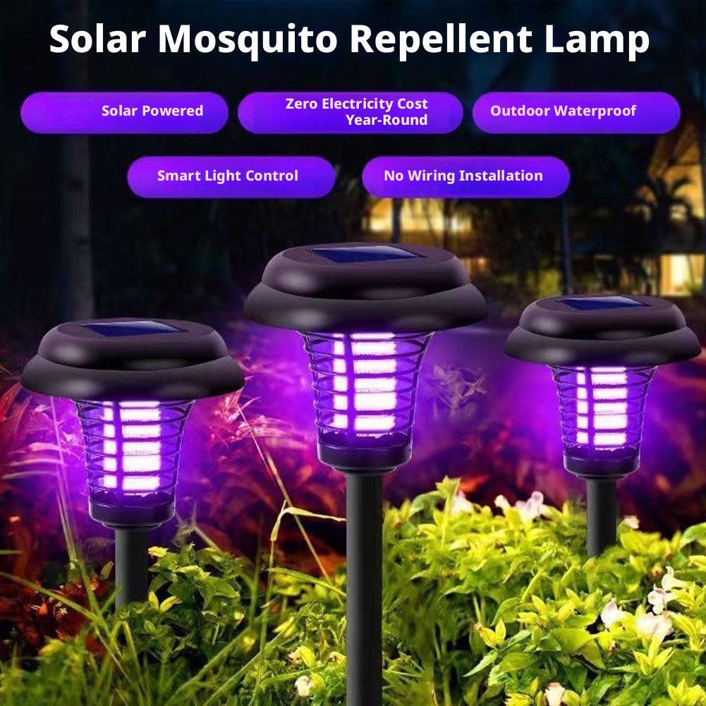 1/2 個ソーラーバグザッパー防水屋外蚊取り器蚊よけランプ屋 - Gardening Tools And Uses のレビューと価格