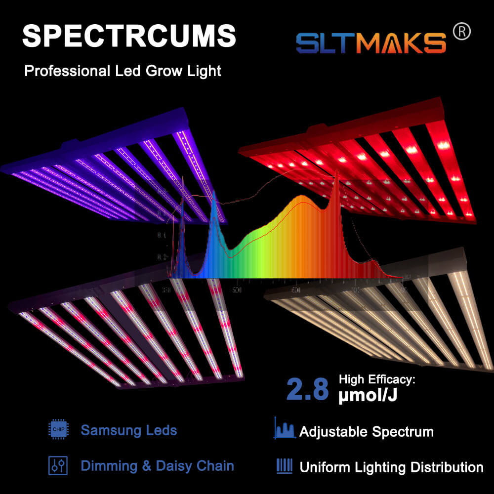 米国株PPFD 2800 Umol/S LED育成ライト 1 - Led Grow Light のレビューと価格