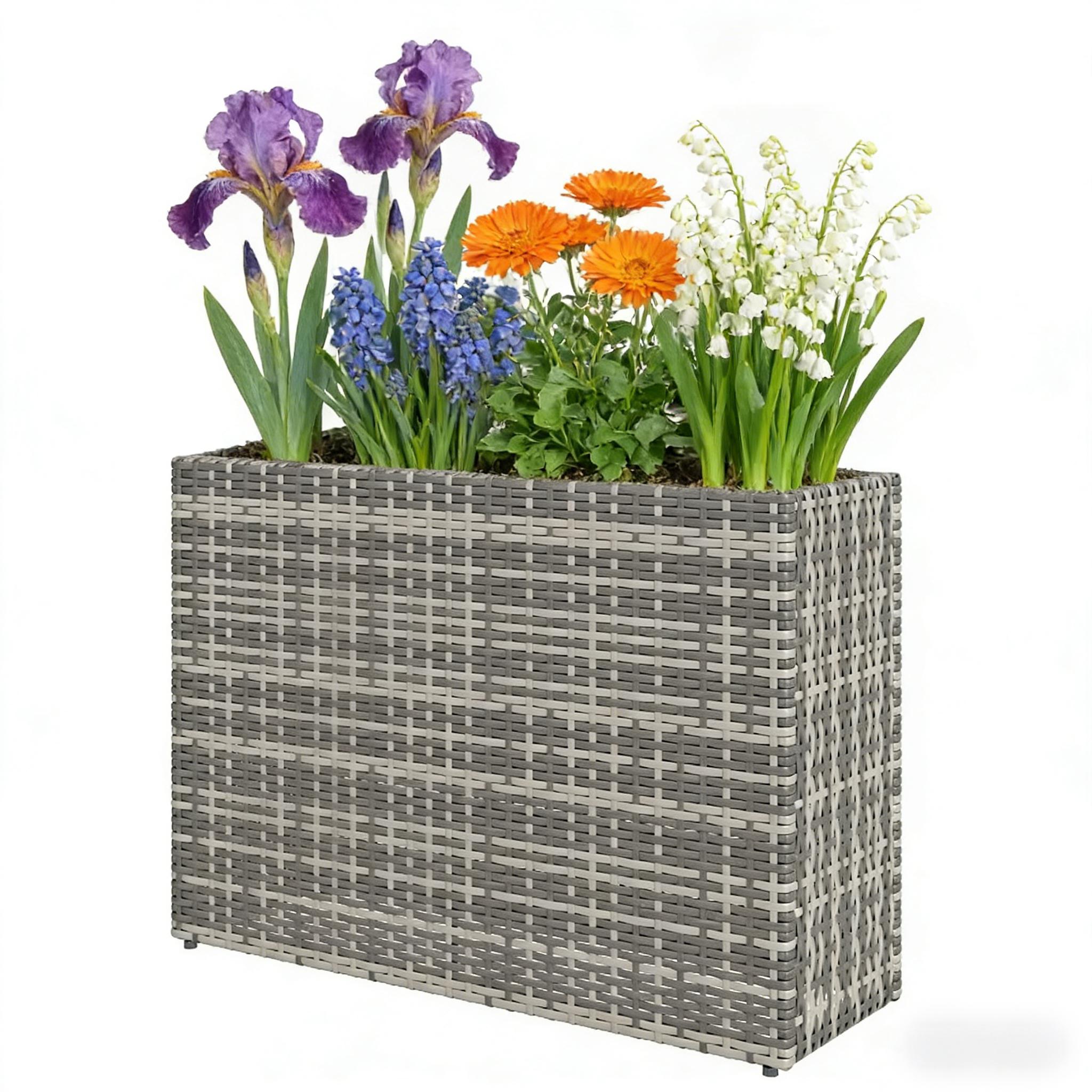 パティオ用高床式プランターボックス、レイズドガーデンベッド - Raised Bed Planter Box のレビューと価格