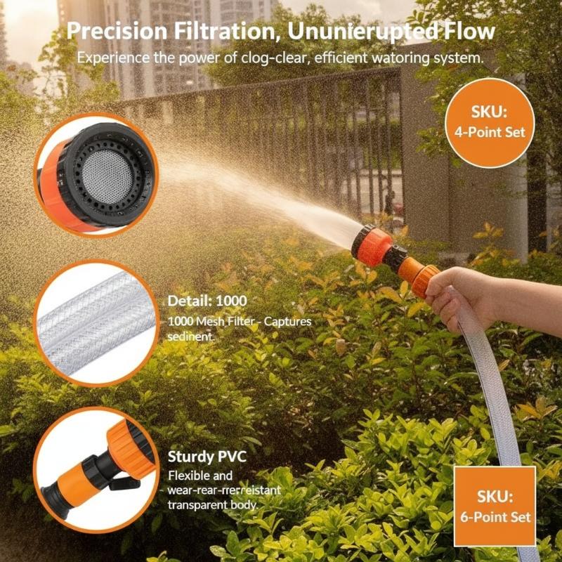 1個入り、調整可能なガーデン用ホースノズル。複数の噴射モード - Gardena Hose Comfort のレビューと価格