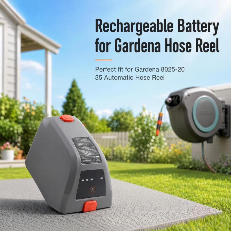 008A231 充電式リチウムイオンバッテリー、Garden - Gardena Hose Comfort のレビューと価格
