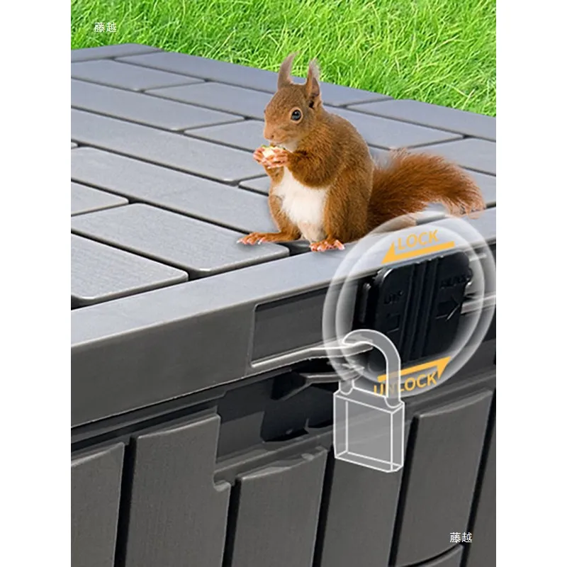 屋外収納キャビネット耐候性ガーデンツールロッカー日よけ付き中 - Gardening Tools Of のレビューと価格