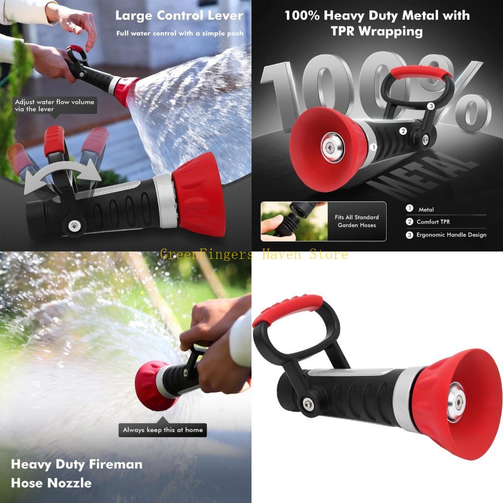 F68D プロフェッショナル消防士スタイル散水ノズル調節可能 - Gardena Hose Comfort のレビューと価格