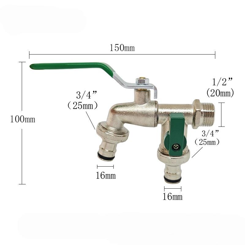 1個入り 1/2インチ 3/4インチ ガーデンツール用 水栓 - Gardening Tools And Uses のレビューと価格