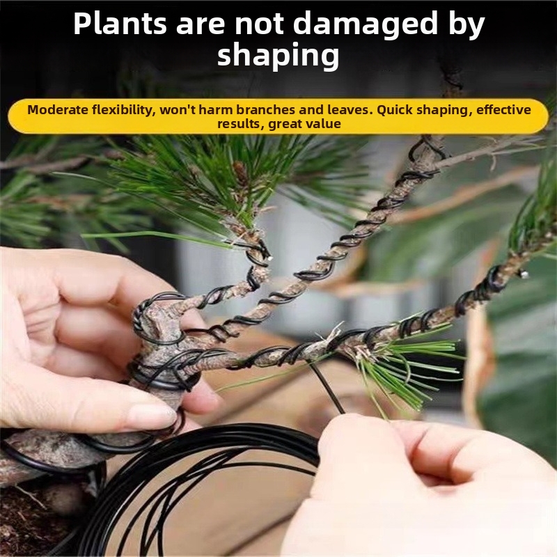 1.5MM盆栽ワイヤー アルミ盆栽トレーニングワイヤー モデ - Gardening Tools And Uses のレビューと価格
