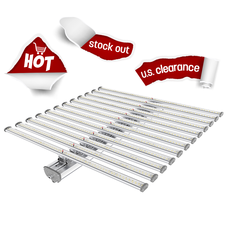 LUX中国工場製LED植物育成ライト12バー660w 100 - Led Grow Light のレビューと価格