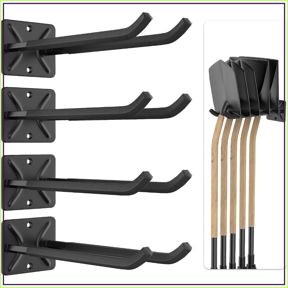 頑丈なガレージ収納フック、12.4インチの壁掛けハンガー（タ - Gardening Tools Of のレビューと価格