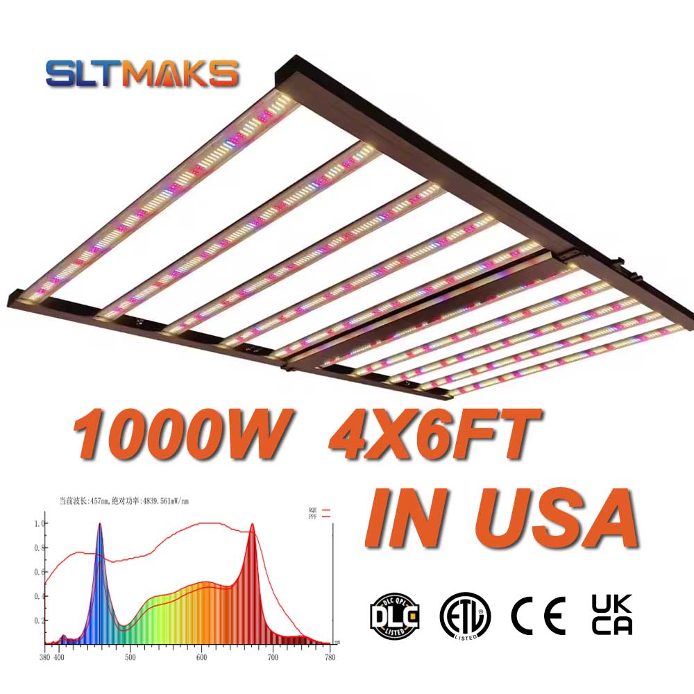 SLTMAKS 8x6フィート 4x6フィート 1000W  - Led Grow Light のレビューと価格