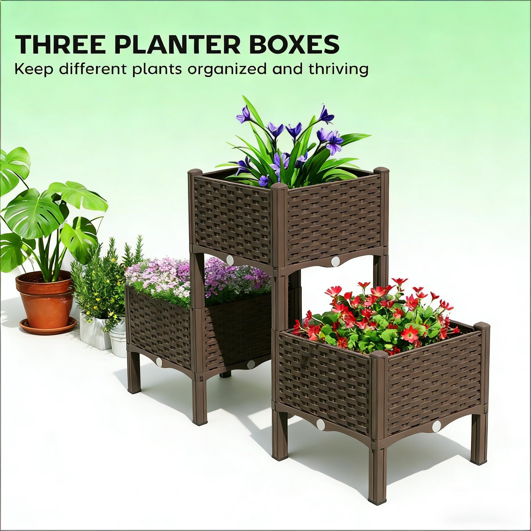 高床式プランターボックス、レイズドガーデンベッド - Raised Bed Planter Box のレビューと価格