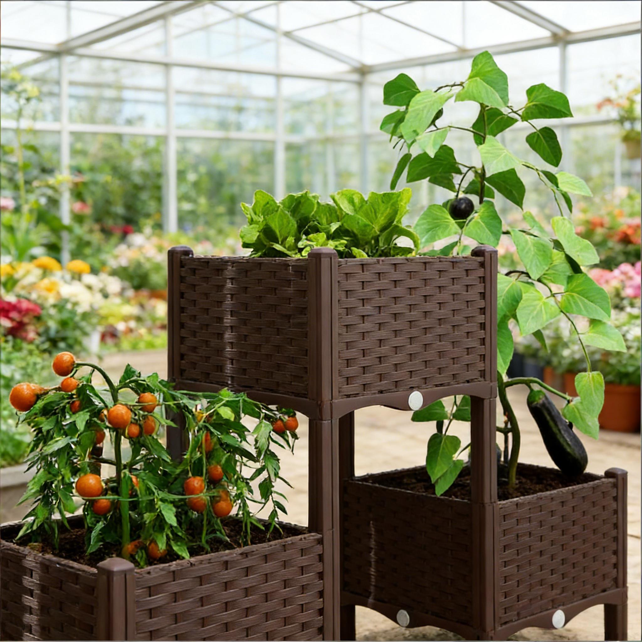 高床式プランターボックス、レイズドガーデンベッド - Raised Bed Planter Box のレビューと価格