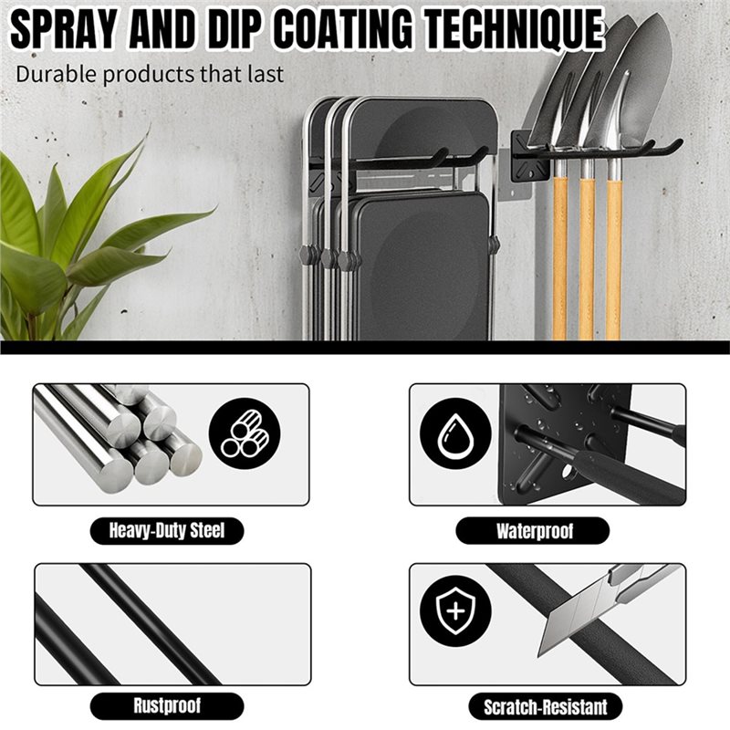 【フラッシュディール】頑丈な壁掛けガレージフック - はしご - Gardening Tools Deals のレビューと価格