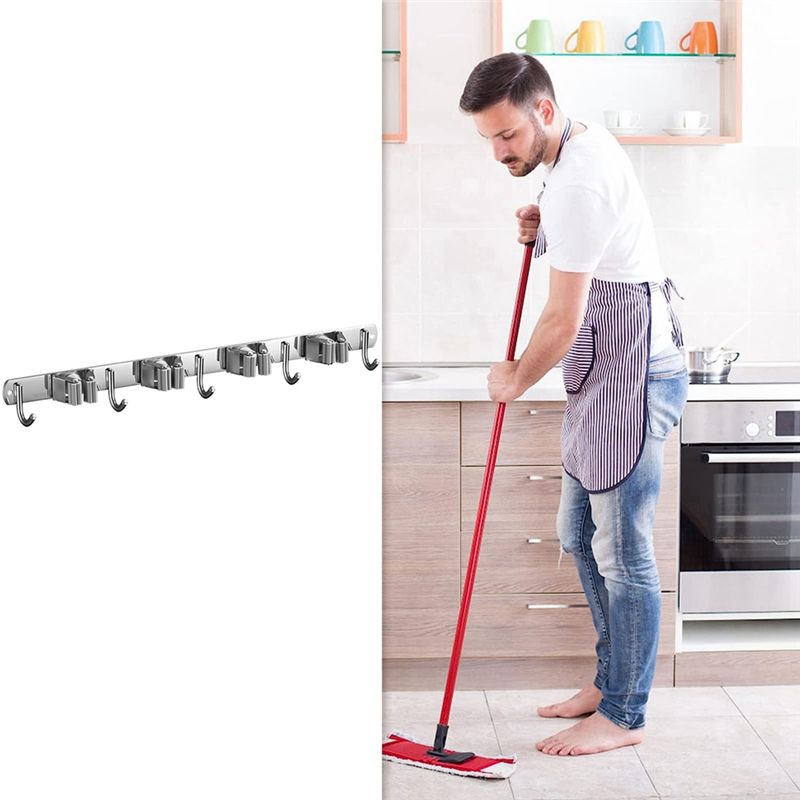 【大特価】ほうきホルダー 壁掛け式ガーデンツールオーガナイザ - Gardening Tools Deals のレビューと価格
