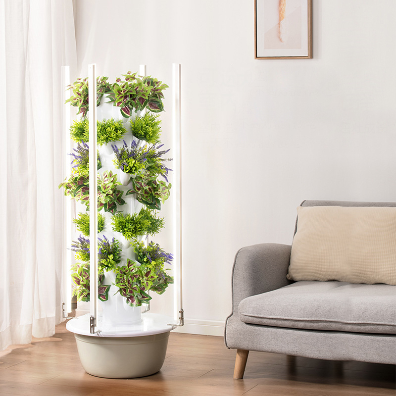 LED育成ライト付きスペースツリー垂直水耕タワーインテリジェ - Led Grow Light のレビューと価格