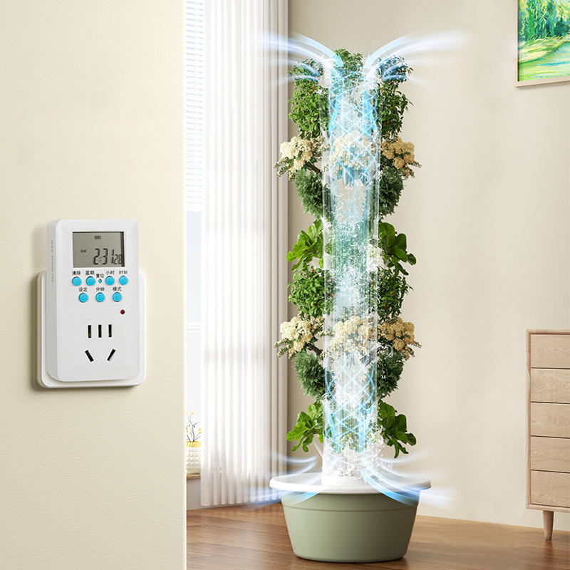 LED育成ライト付きスペースツリー垂直水耕タワーインテリジェ - Led Grow Light のレビューと価格