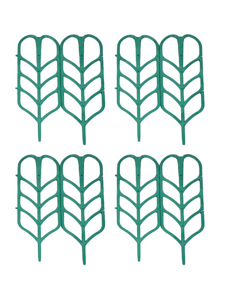 緑色のプラスチック製植物サポートブラケット 8個セット ガー - Gardening Tools And Uses のレビューと価格