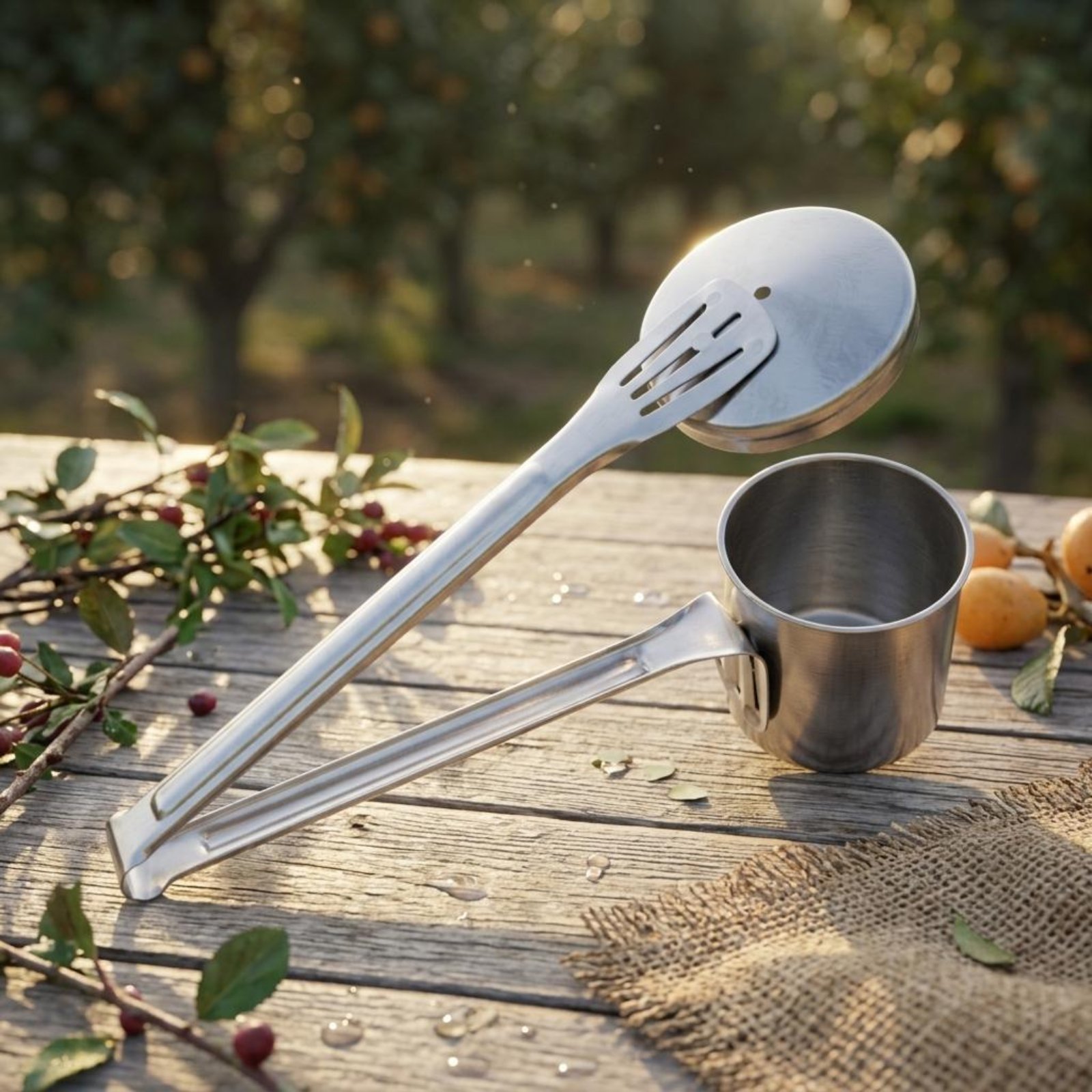 カップフルーツピッカー ステンレス鋼製フルーツピッキングツー - Gardening Tools And Uses のレビューと価格
