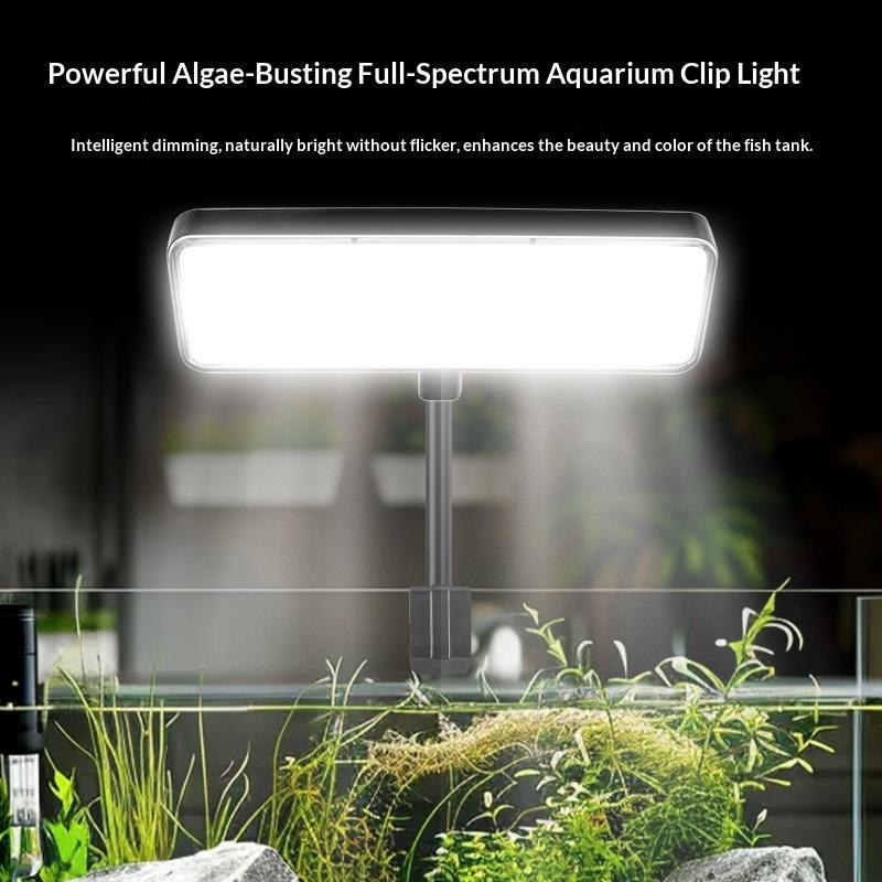 フルスペクトルLED水槽ライト 360度調整可能 タイマー付 - Led Grow Light のレビューと価格